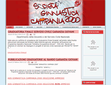 Tablet Screenshot of ginnasticampania2000.it
